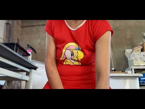 Starting the day by washing clothes by hand