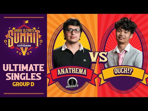 Anathema vs Ouch!? - Group D Ultimate Summit 5 - SSBU Singles | R.O.B vs Wolf