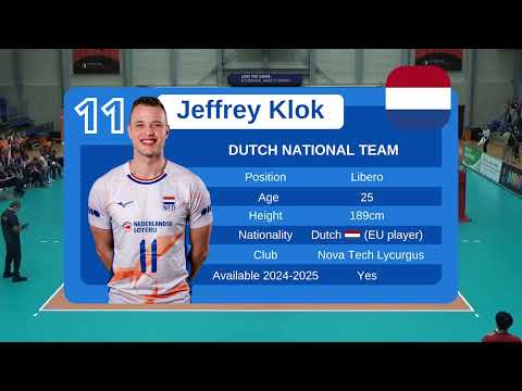 Game Highlights NED-JAP | Jeffrey Klok - libero Netherlands National Team | 12-05-2024