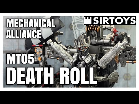Mechanical Alliance MT-05 DEATH ROLL Transformers ROTF Oversize Mixmaster Review