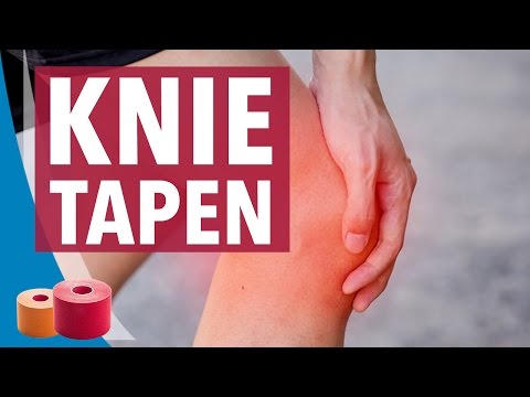 Taping Anleitung: Kniegelenk tapen [Kinesiologisches Taping] | BODY TAPE | 2021