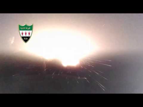 التصدي لمحاولة تسلل تنظيم داعش لمواقع الفرقة الثانية مشاة في منطقة القلمون الشرقي في ريف دمشق