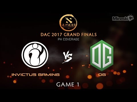 invictus Gaming vs OG | DAC 2017 | Grand Finals| BO5 | Game 1