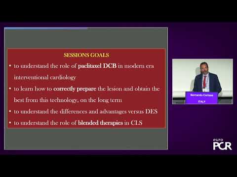 The current role of paclitaxel DCB in PCI - EuroPCR 2022