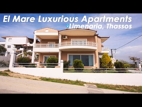 El Mare Luksuri&oslash;se Leiligheter, privat innkvartering i sted Limenaria, Hellas - Video