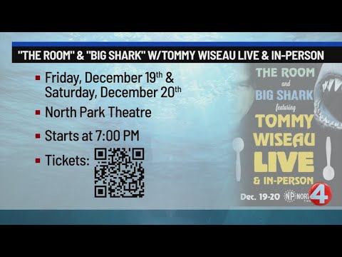 Tommy Wiseau and his films coming to North Park Theatre
