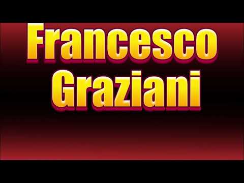 How to pronounce Francesco Graziani?(SORT OF CORRRECTLY)