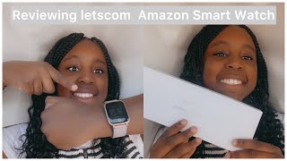 Reviewing amazon letscom smart watch