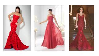 Top 100 Red evening dresses, sexy red dresses for women