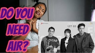 Afgan, Isyana Sarasvati, Rendy Pandugo - Never Let Go | Official Video Lirik | Reaction