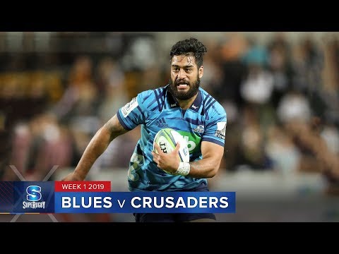 Blues v Crusaders | Super Rugby 2019 Rd 1 Highlights