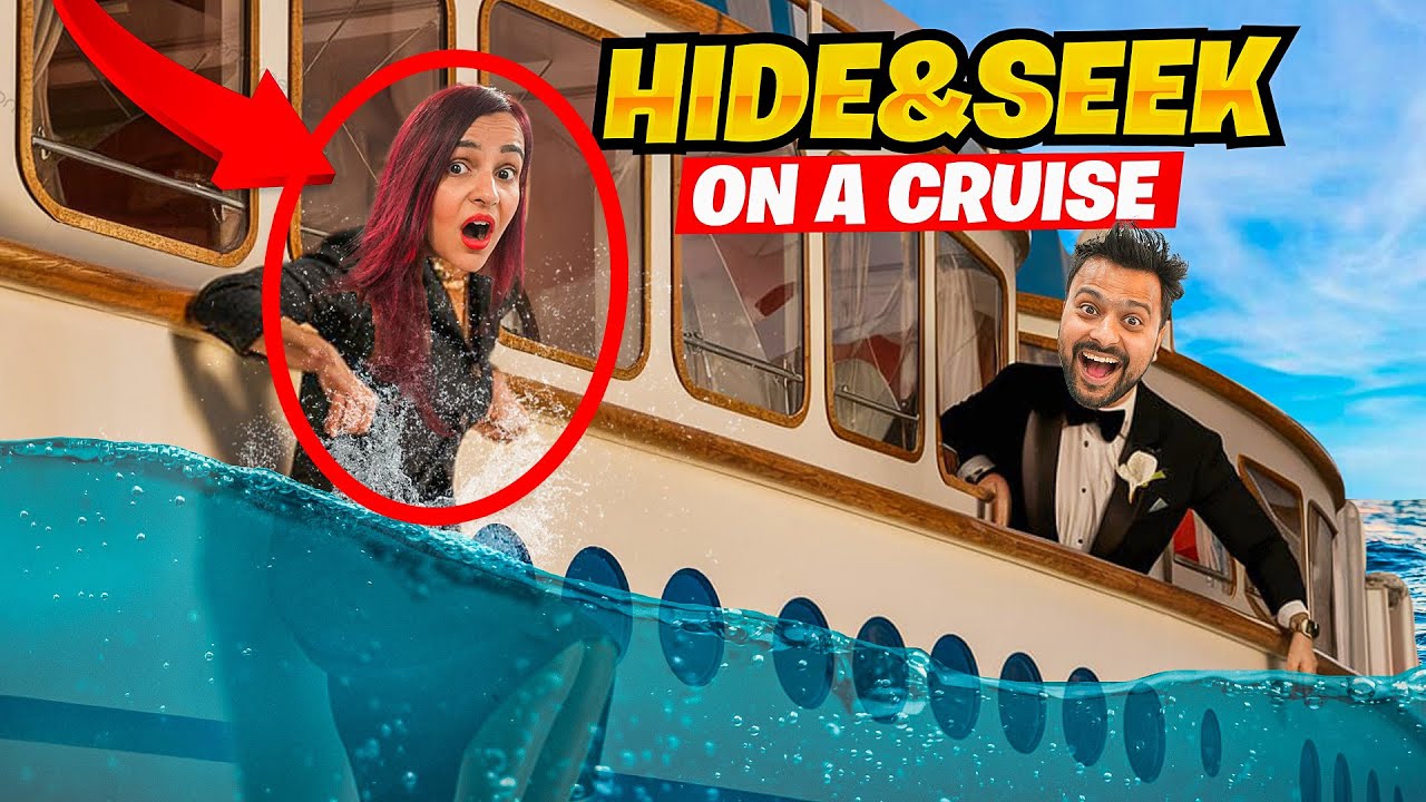 Hide & Seek on a CRUISE *OMG* 😍