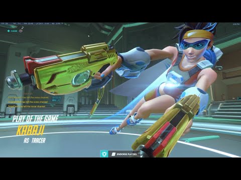 Overwatch Tracer God Kabaji The Most Dominant Tracer Gameplay Ever