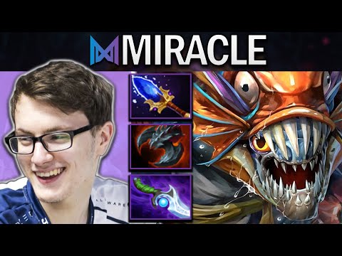 Slark Dota 2 Gameplay Nigma.Miracle tries Satanic and Aghanims