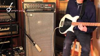 Video thumbnail for Quick Clip: Sunn Beta Bass by Greg's Guitar Lessons