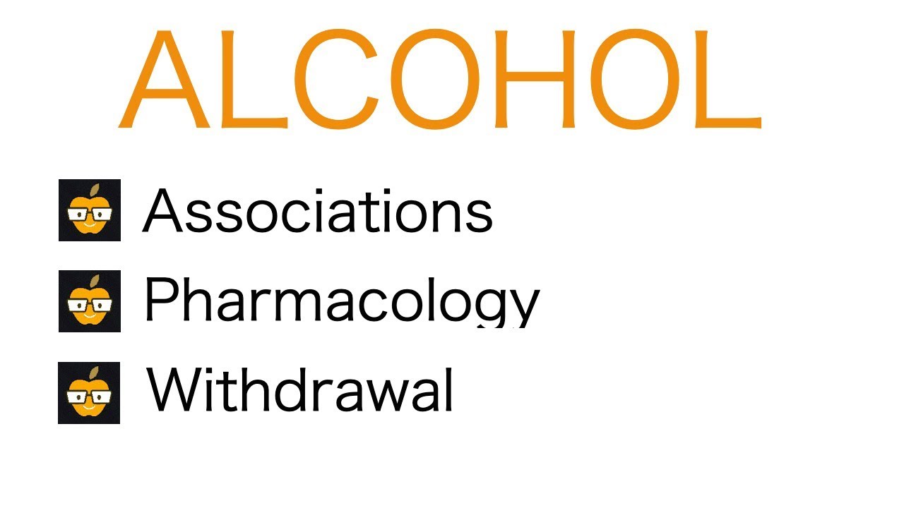 High Yield Alcohol (Associations, Pharm, Path)