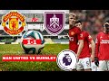 Manchester United vs Burnley 1-1 Live Stream Premier League Football EPL Match Score Highlights FC