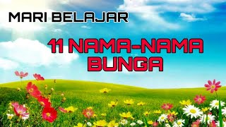 Download lagu Mari Belajar | 11 Nama-Nama Bunga mp3