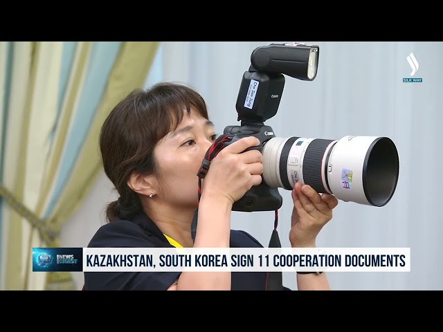 Қозоғистон ва Корея ҳамкорликка оид 11 ҳужжатни имзолади