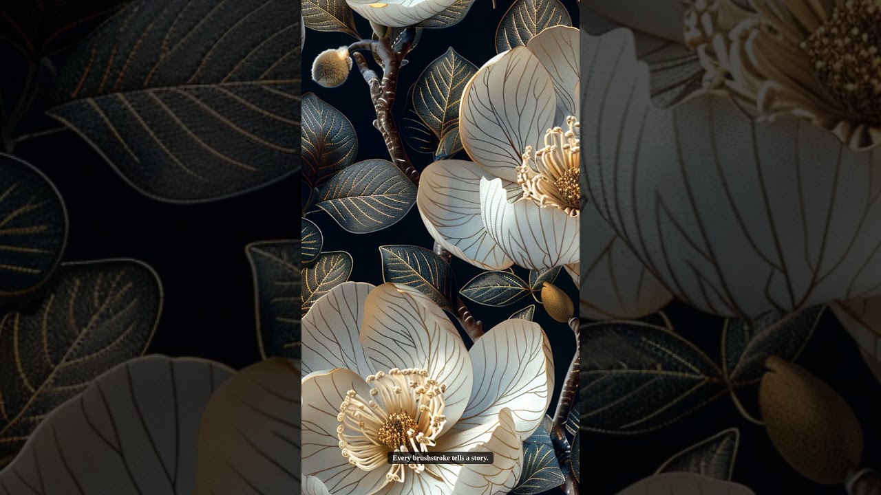 Magnolia Botanical Seamless Patterns | Digital Paper for Junk Journals & Home Decor