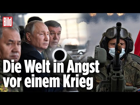 Ukraine-Konflikt droht Eskalation: Putin schürt Angst vor Krieg | BILD Live