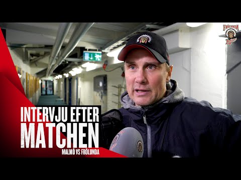 Frölunda: Youtube: Roger Rönnberg om läget just nu