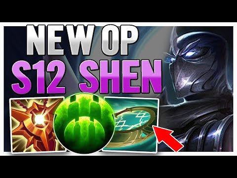 SEASON 12 SHEN SUPPORT GUIDE