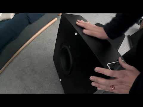 Q acoustics Q-AV active powered home theatre surround sound subwoofer speaker overview + bass test