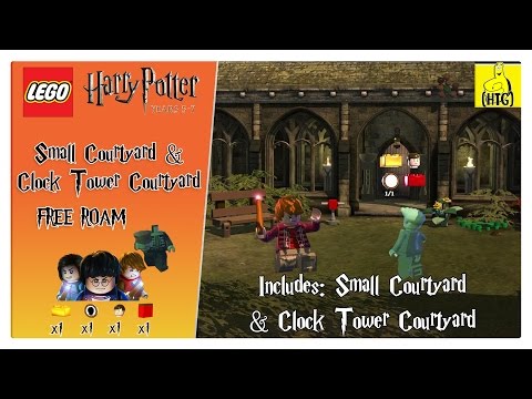 Lego Harry Potter 5-7: Small Courtyard FREE ROAM (All Collectibles) - HTG