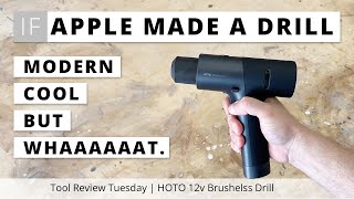 If Apple Made A Cordless Brushless Drill | Woodworking Tool Review Tuesday | HOTO 12v Drill