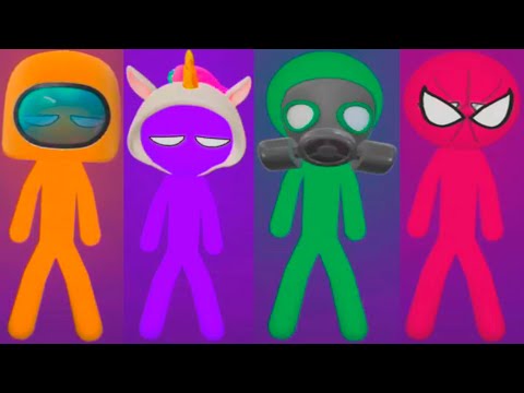 THE STICKMAN MINI GAMES TOURNAMENT Gameplay Walkthrough STICKMAN PARTY Android Game