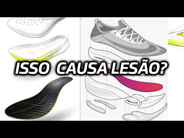 TÊNIS COM PLACA CAUSA LESÃO?