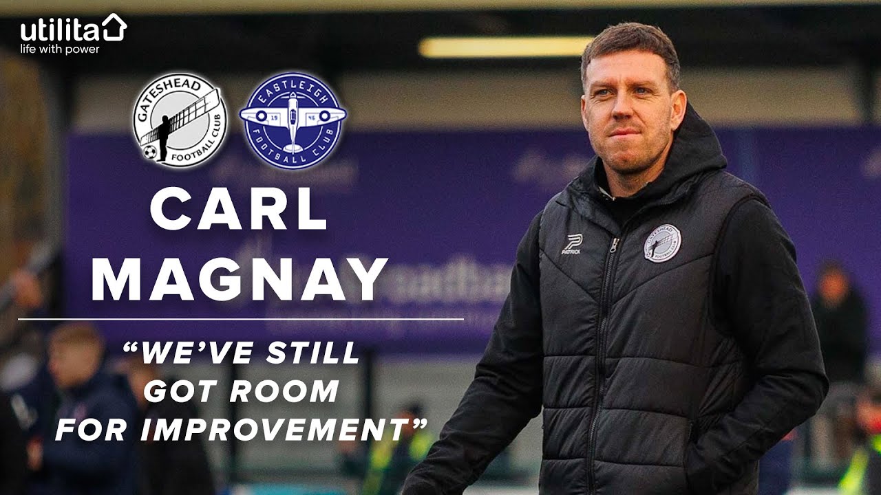 “We’ve got room for improvement” 📈 | Carl Magnay pre-Eastleigh (H) | INTERVIEW