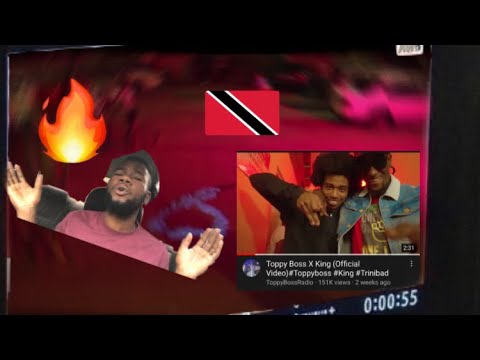 Jamaican Reacts to Trinidad 🇹🇹 music ! Toppy Boss X King (Official Video)
