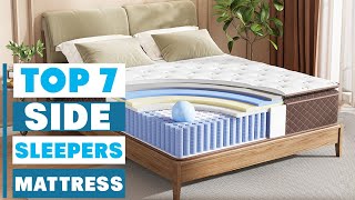 7 Best Mattresses for Side Sleepers in 2025