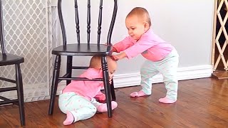 Cute and Funny Twin Baby Videos that will make you smile Part 2