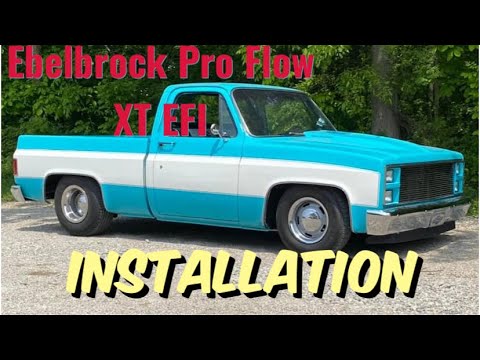 Jim's Squarebody Gets a Edelbrock EFI System!