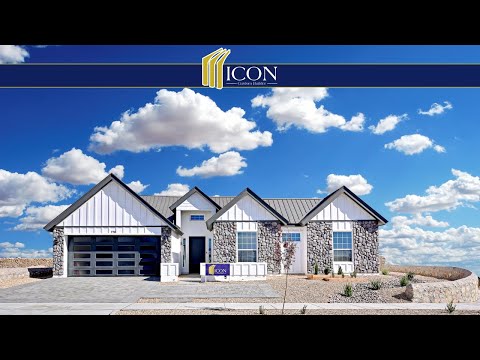 Modernized River Rock Spinoff Elevation Model  - ICON Custom Builder