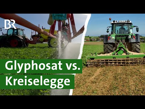 Landwirt zeigt: So wirkt Glyphosat | Zeitrafferaufnahme vom Acker | Unkraut | Unser Land | BR