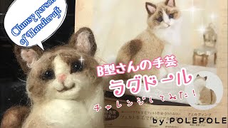 B型さんの手芸 リアル猫にチャレンジ