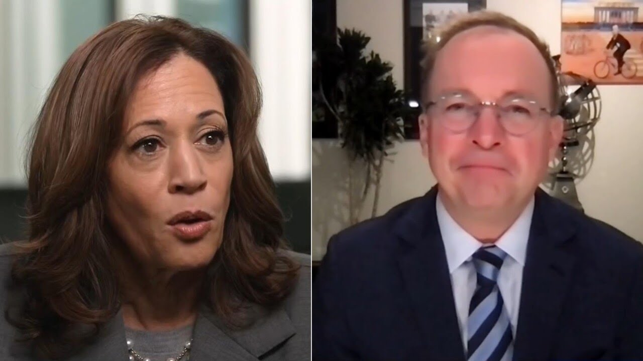 Mick Mulvaney slams ‘vapid’ CNN interview with Kamala Harris