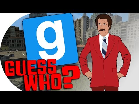 Garry's Mod | "Guess Who?" (Ron Burgundy?) w/ Delirious, Ohm, and Bryce (GMOD)