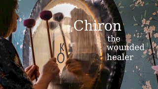 Chiron gong played with Dragonfly mallets