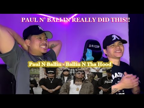 PAUL N BALLIN "BALLIN N THA HOOD" HE REALLY DID THIS! |THEGJAMZI| REACTION @OfficialRawstarrRecords