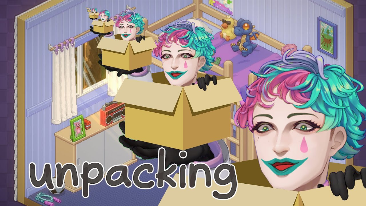 【Unpacking #3】開封作業 おしまい【にじさんじ/ジョー・力一】
