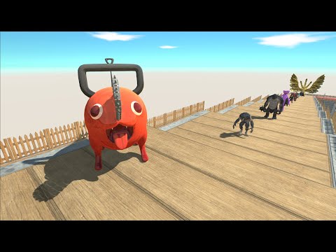 NEW UNIT ! POCHITA VS GHIDORAH DEATH FALL - Animal Revolt Battle Simulator