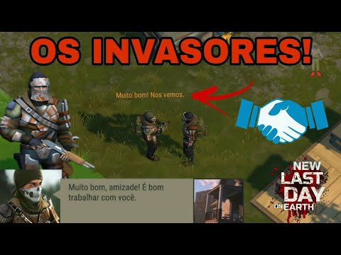 OS INVASORES! ENTREGUEI BONS ITENS, E SUBI DE REPUTAÇÃO POR MELHORES COORDENADAS! Last Day On Earth