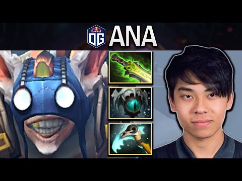 OG.ANA SMURF MEEPO WITH 21 KILLS - DOTA 2 7.30 PRO GAMEPLAY