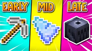 Best Pickaxes & Drills for EARLY/MID/LATE Game | Hypixel Skyblock