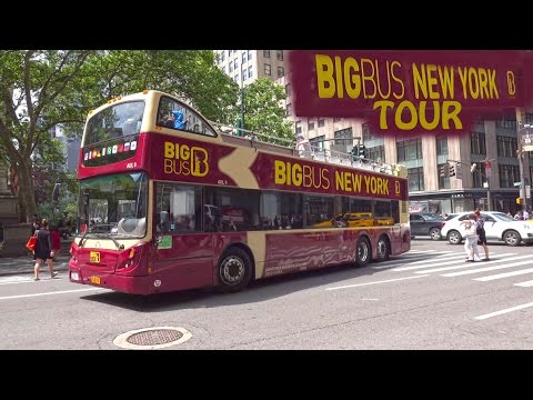 New York Big Bus Tour - Night & Day 4K New York Big Bus Tour - Night & Day 4K